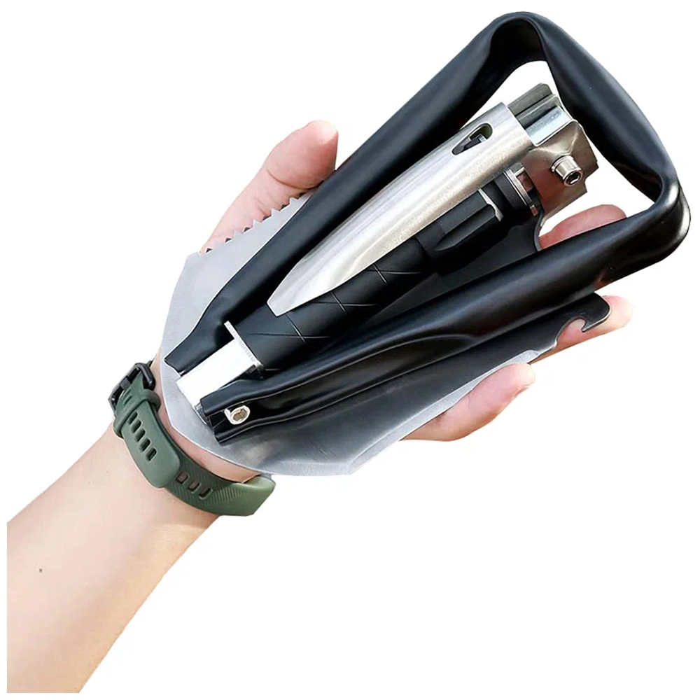 Складная мини лопата Nextool, черная (NE20033)