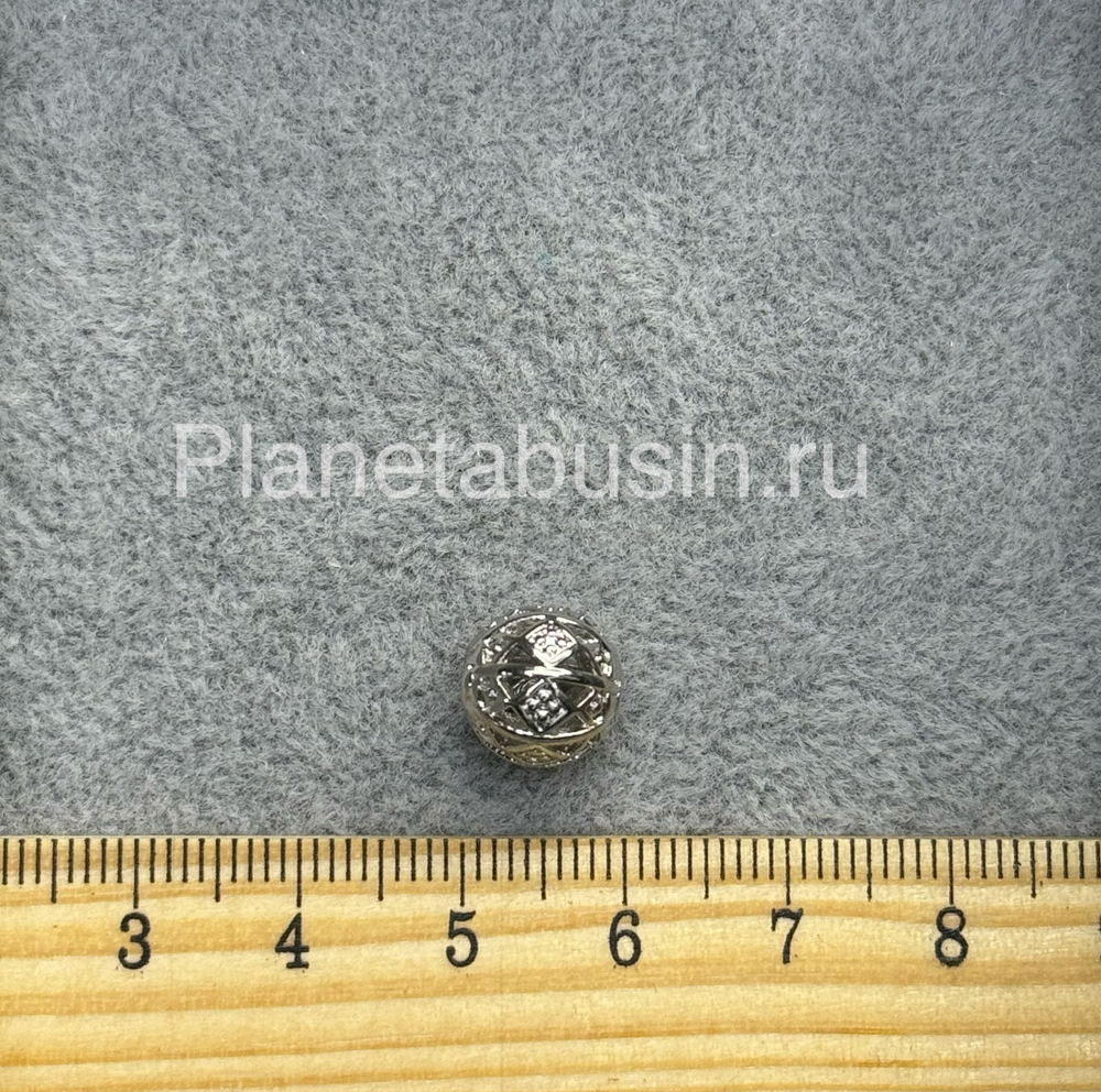 Бусины люкс (Корея) ажурная 0019