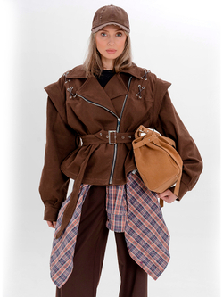 Косуха с отстегивающимися рукавами