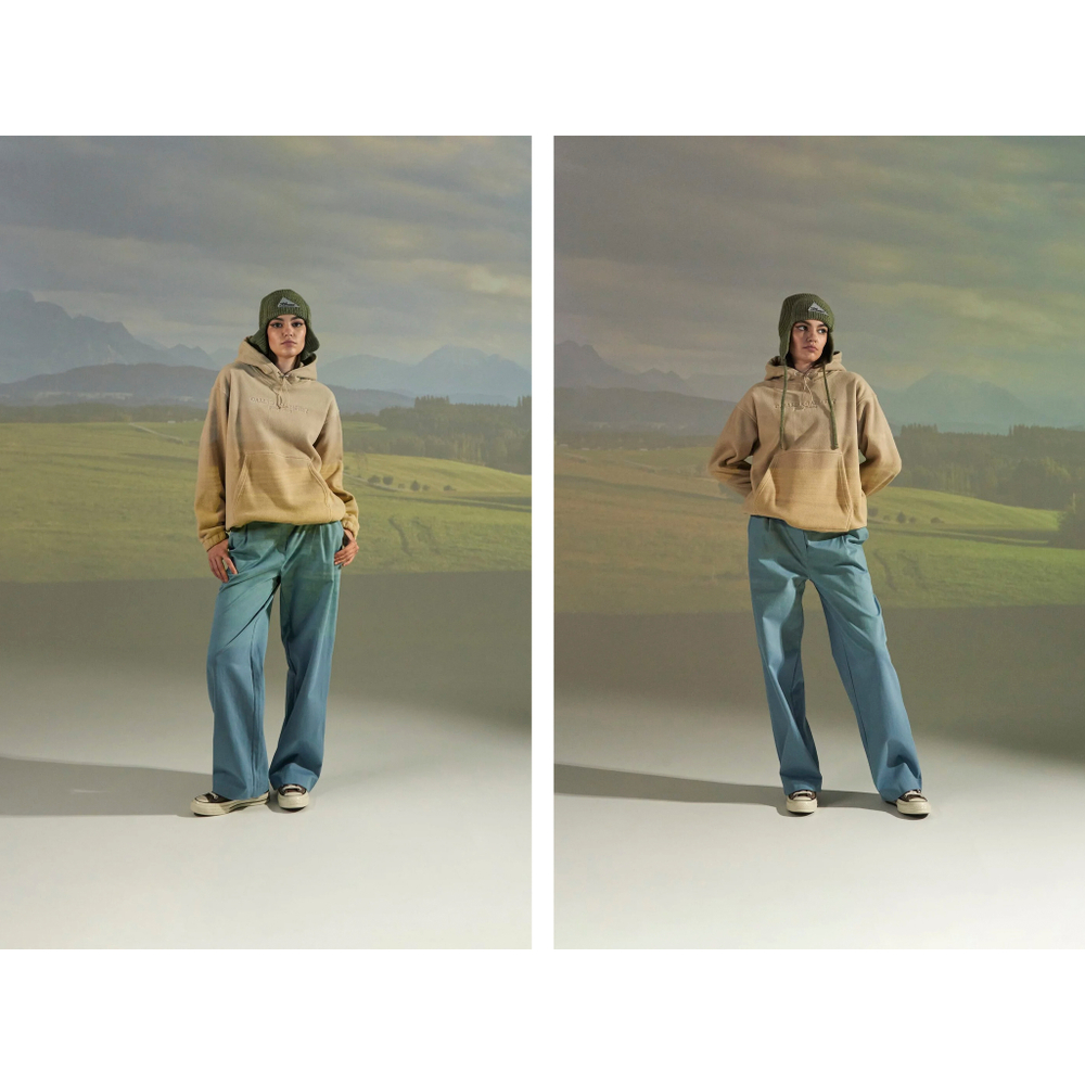 Худи Called a Garment Wrap "Beige" Women's