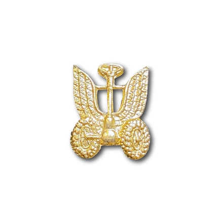 Эмблема ( Знак ) Петличная ( Петлица ) Автомобильных Войск СССР ( обр. 1969 г. ) Золотая