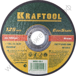 KRAFTOOL 125 x 1.0 x 22.2 мм, для УШМ, Круг отрезной по нержавеющей стали (36252-125-1.0)