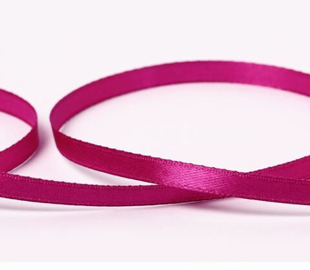 Лента атласная 6 мм ( 1/4 ") ,№027 св.лиловый