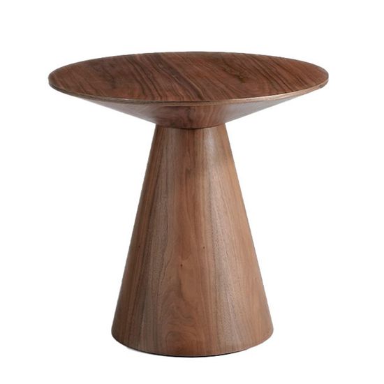 Угловой столик из орехового шпона ET652 /2043