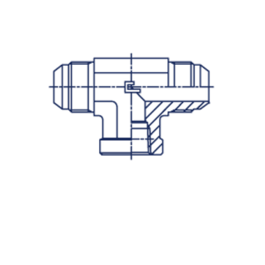 Штуцер PT JIC 1.5/16" NPT 1" CAST