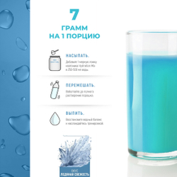 Изотоник Biosteel Hydration Mix Ледяная Свежесть, 140 г, 20 порций