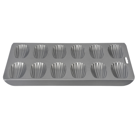 Форма для выпечки печенья "Мадлен" металлическая Patisse Silver