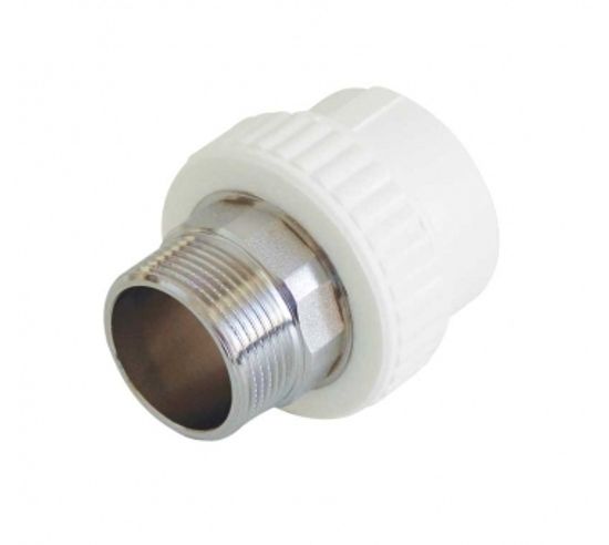 Муфта комбинированная Kalde 32x1" НР наружная резьба под шестигранник 3222-nmo-321006