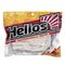 Твистер Helios Credo Four tail 2,35&quot;/6,0 см Pearl 10шт. (HS-20-013)