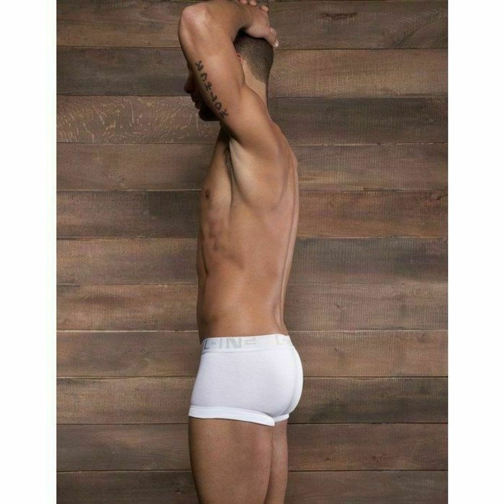 Мужские трусы боксеры белые с кольцом C-IN2 Core Lo No Show Sling Boxer White