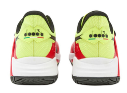 Теннисные кроссовки Diadora B.Icon 2 AG - yellow fluo dd/black/fiery red - Black Red Yellow