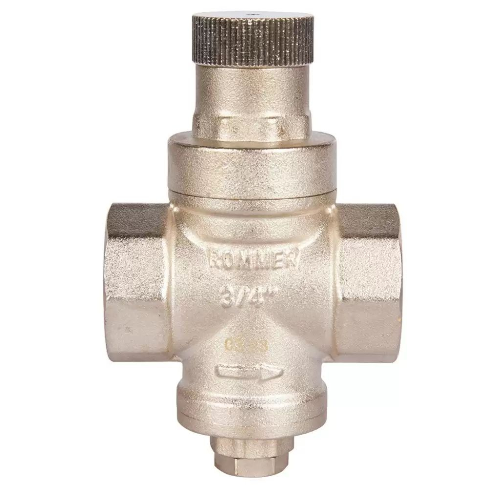 Редуктор давления PN16 3/4" вн/вн без манометра ROMMER (RVS-0009-000020)