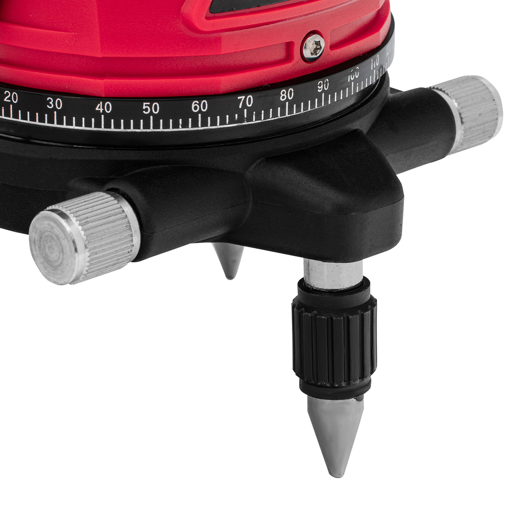 Лазерный уровень CRX-30R, 30 м, красный луч, батарейки, резьба 5/8" MTX