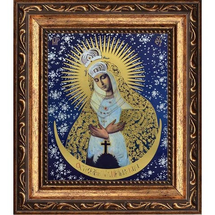 Остробрамская Богородица. Печатная икона.