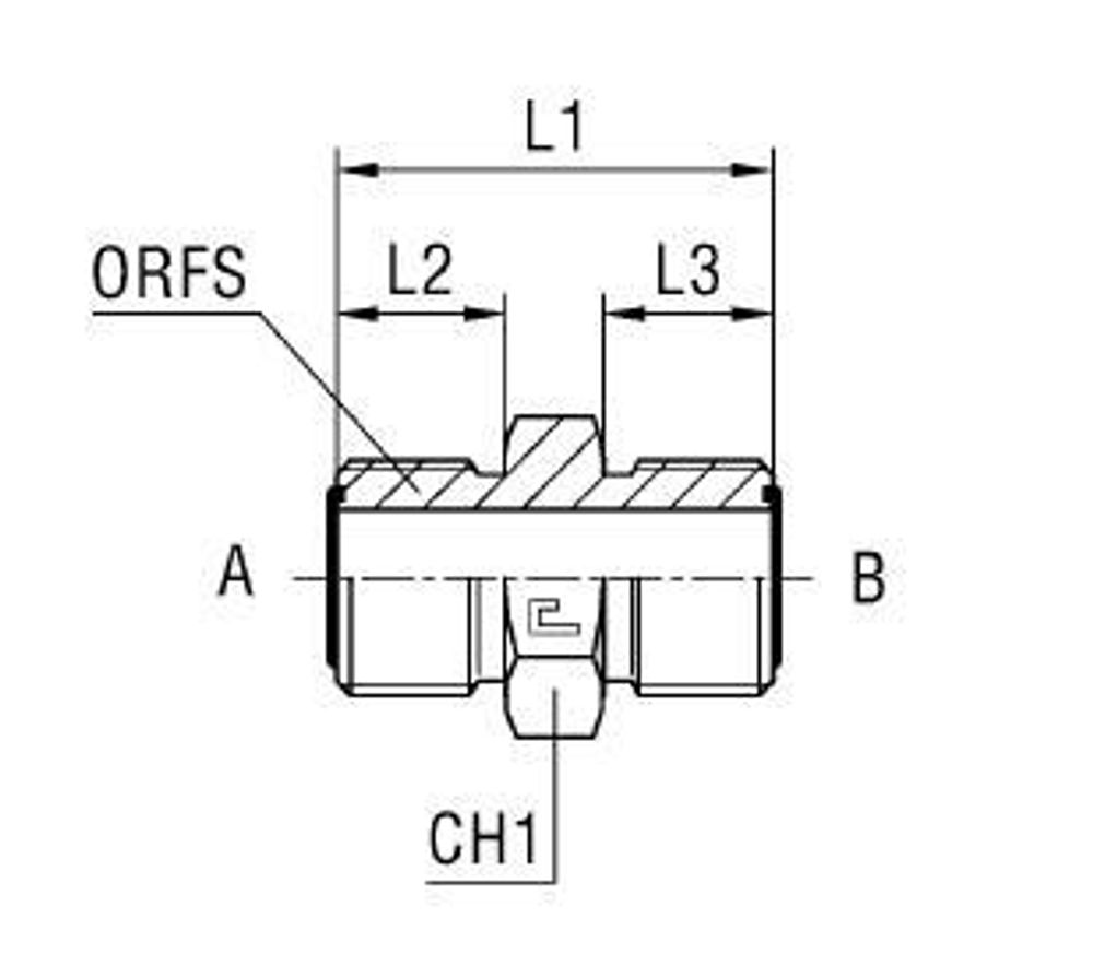 Соединение P ORFS 13/16