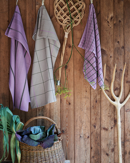 Полотенце кухонное Rosendahl Terry, хлопок, 70 50 см, фиолетовое