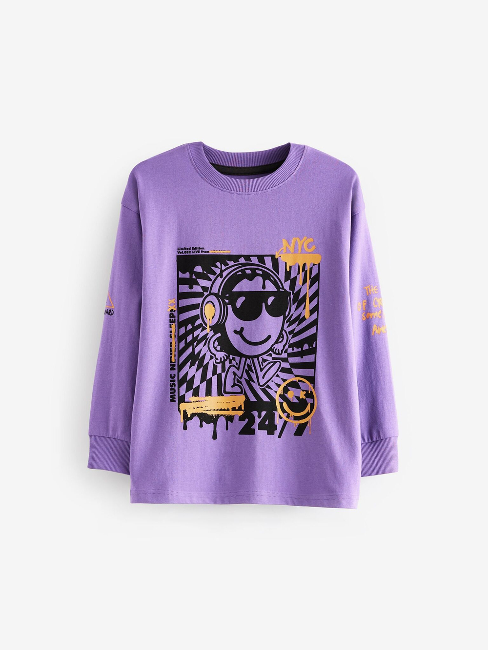 Пижама для мальчика Next B82-968, 2 шт., Серый, Фиолетовый