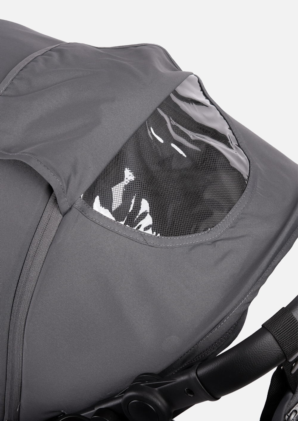 Peppy Коляска прогулочная Polo 2.0 (steel grey) хром рама, сумка