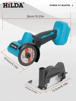 Дисковая (циркулярная) пила , Мини-литиевая угловая шлифовальна,аккумуляторная,1000 Вт,24000 об/мин