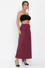 Юбка макси Алана (бордовая) Ю14254-6М LT Collection