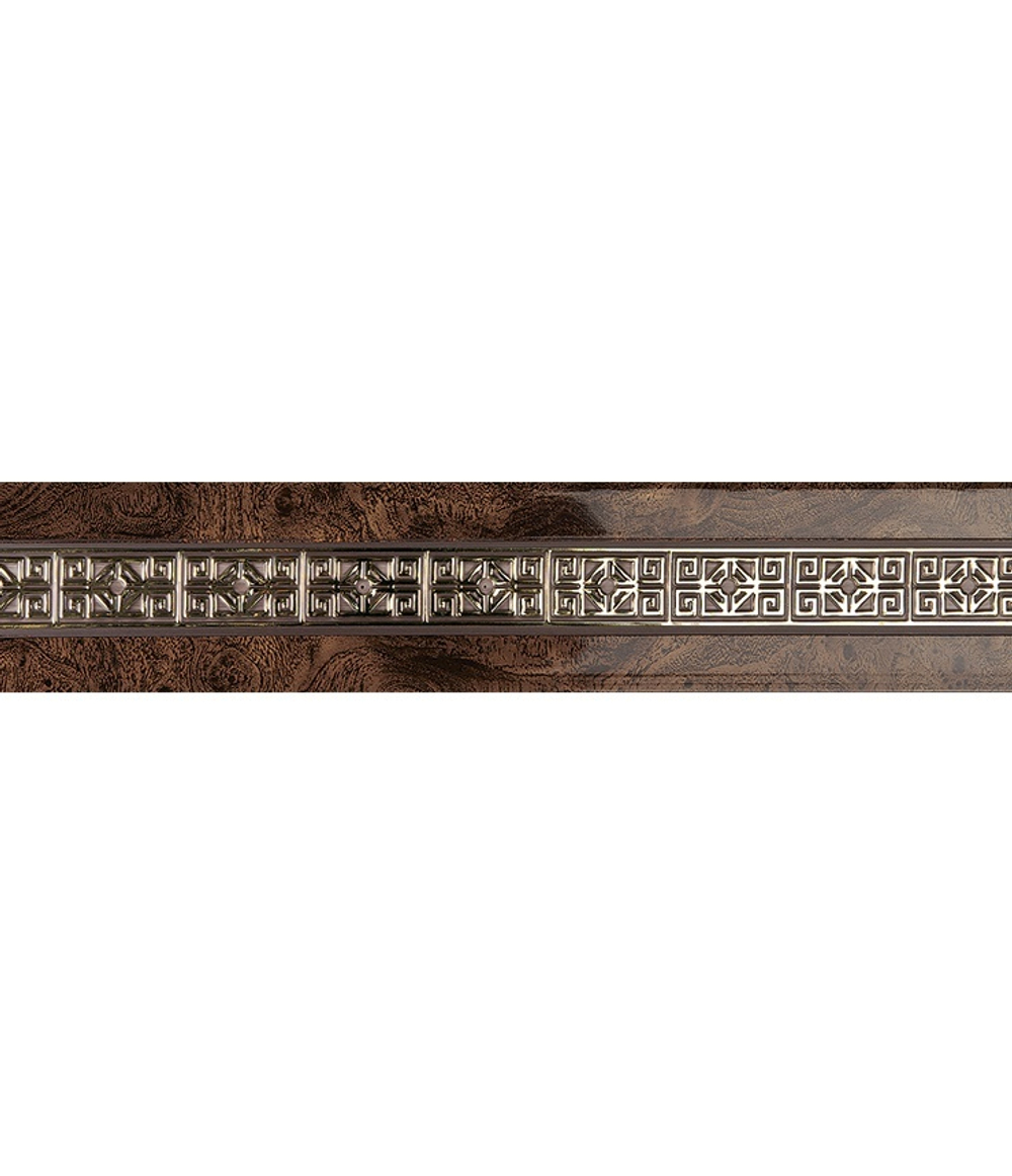 Пластиковый карниз с тиснением Legrand 3-х рядный Амулет 2000 мм