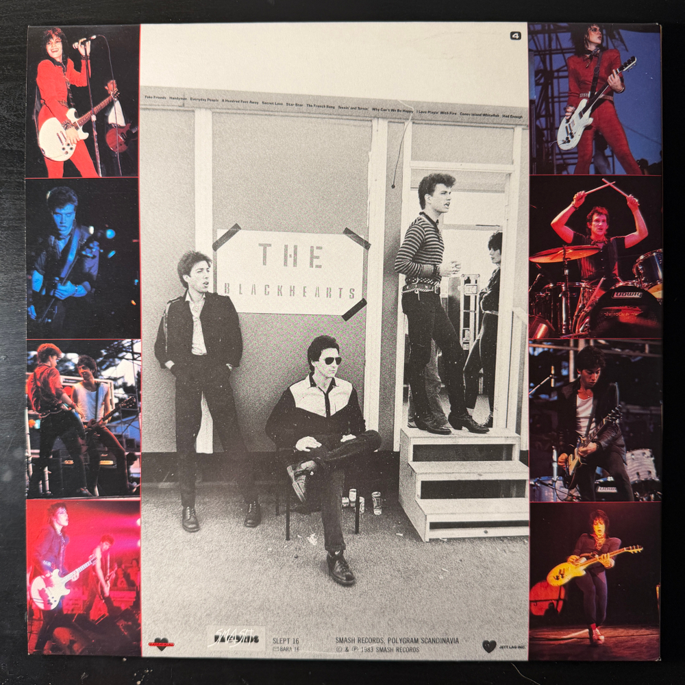 Joan Jett And The Blackhearts ‎– Album (Скандинавия 1983г.)