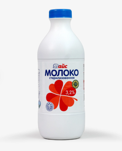 Молоко Айс 3.2%, 1 л