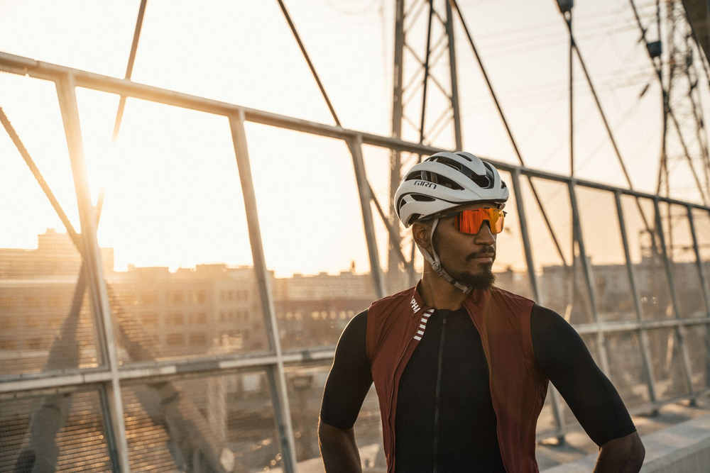 Спортивные очки 100% HYPERCRAFT SQ Soft Tact Black - HiPER Red Mirror Lens