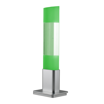 Светосигнальная колонна INNOCONT TL45B-024-RYG TL45B, алюминиевый корпус, основание откидное, многоцветный светодиод (постоянное), зуммер, цвет: красный, желтый, зеленый, 24VDC, IP50, кабель 0,5м