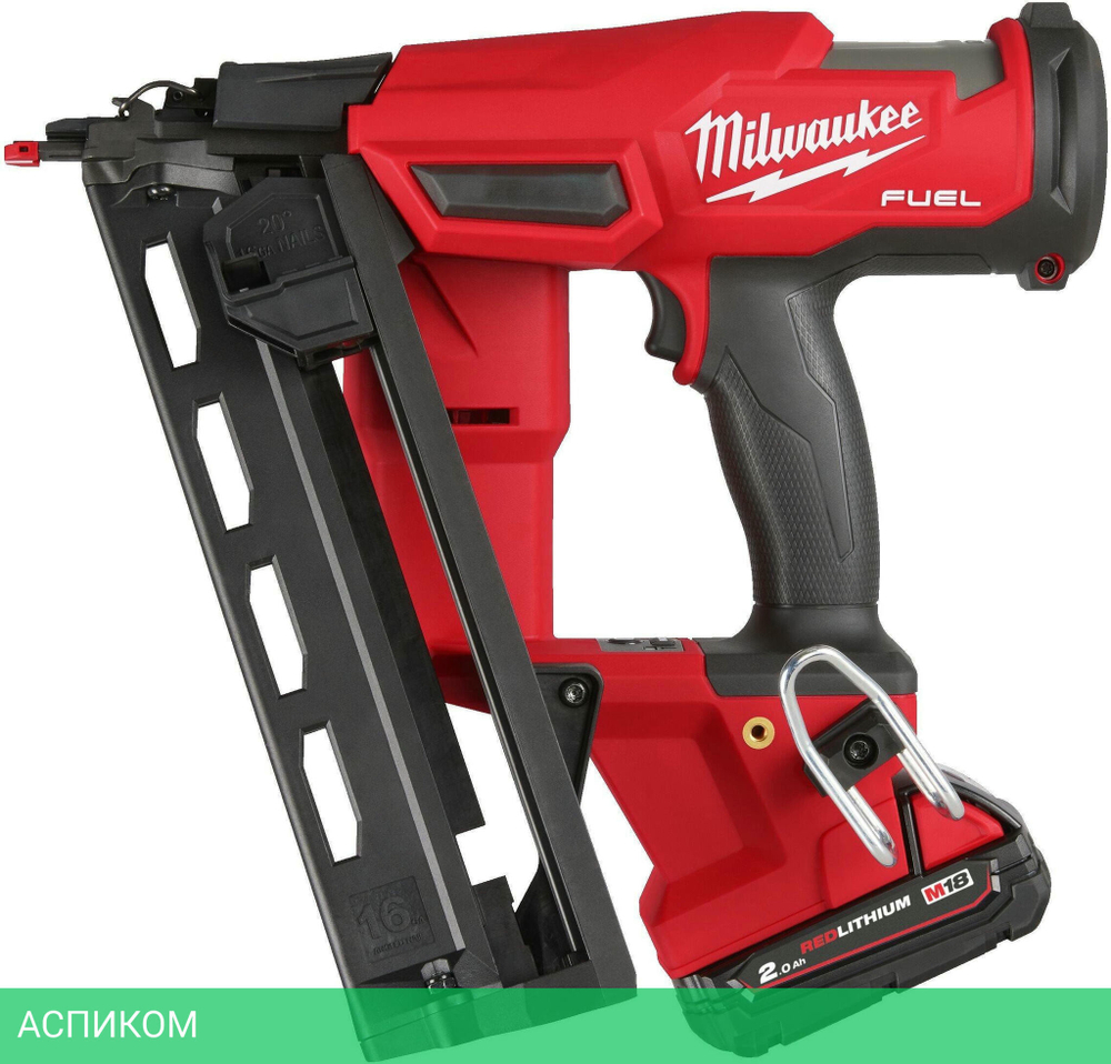 Аккумуляторный нейлер Milwaukee M18 FN16GA-202X (4933478092)