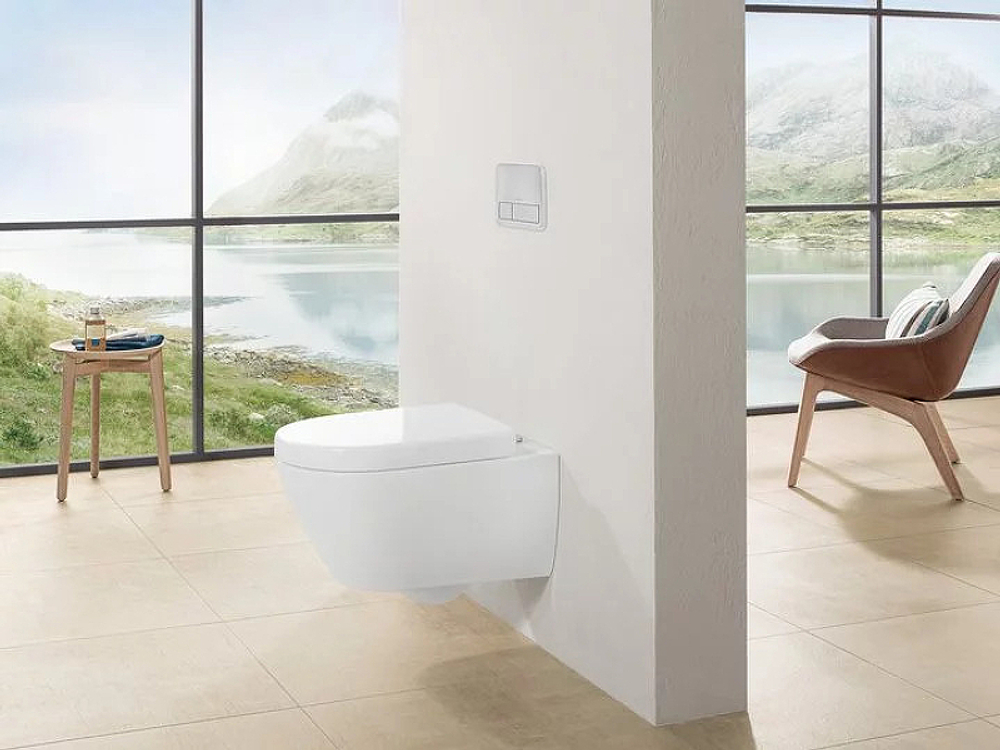 Унитаз Villeroy&Boch Subway 2.0 5614A1R1 подвесной без сиденья