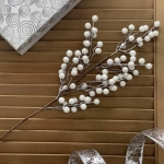 Ветка декоративная «Метель» 67 см