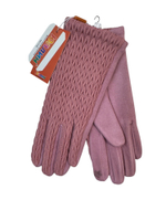 Перчатки. Женские. Сверху болоневые с узором. Ладошка спандекс. Сенсорные. Внутри плюш. 12 шт в упаковке.