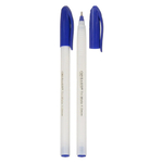 Ручка шариковая, масляная, Basir, синие чернила, белый корпус, 50 шт