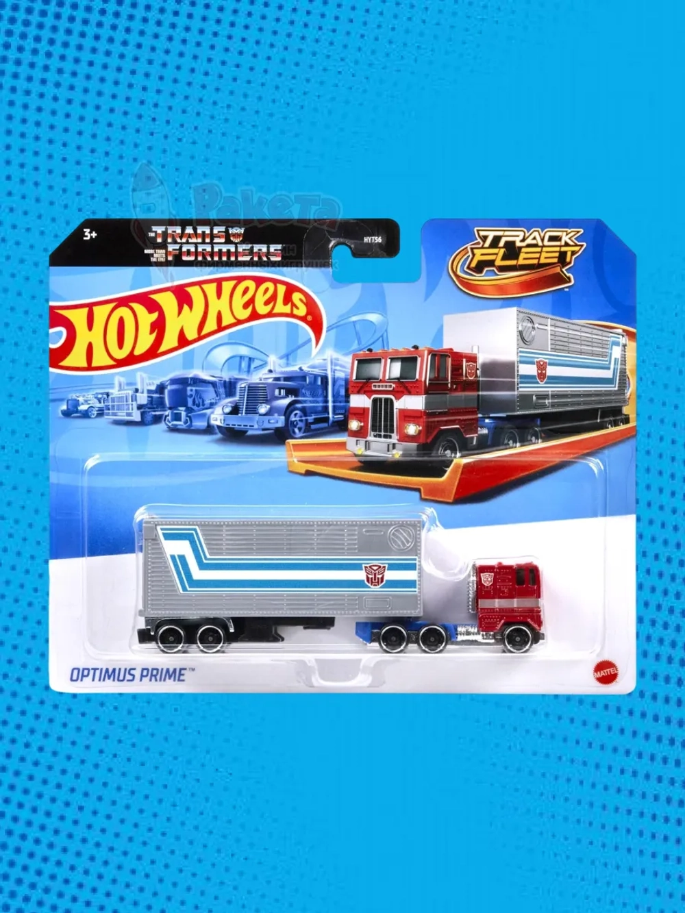 Грузовик Хот Вилс Track Fleet Optimus Prime HYT56 HXH02