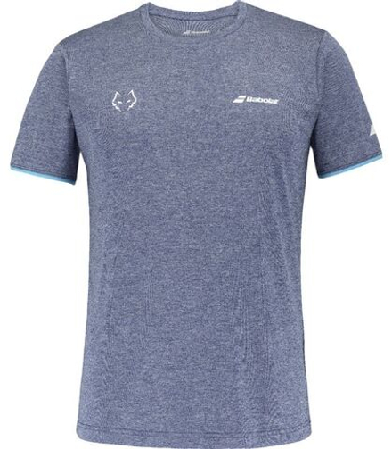 Теннисная футболка Babolat Crew Neck Lebron - Blue