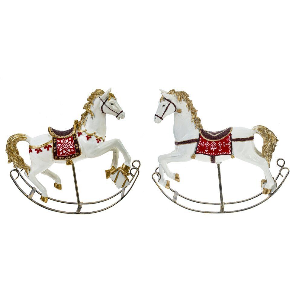 GAEM Фигурка декоративная "Лошадка-качалка", L26 W6 H24 см, 2в.
