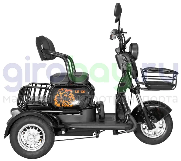 Электроскутер LS-CO KTX 1000W (60V/20Ah) - Черный фото №9