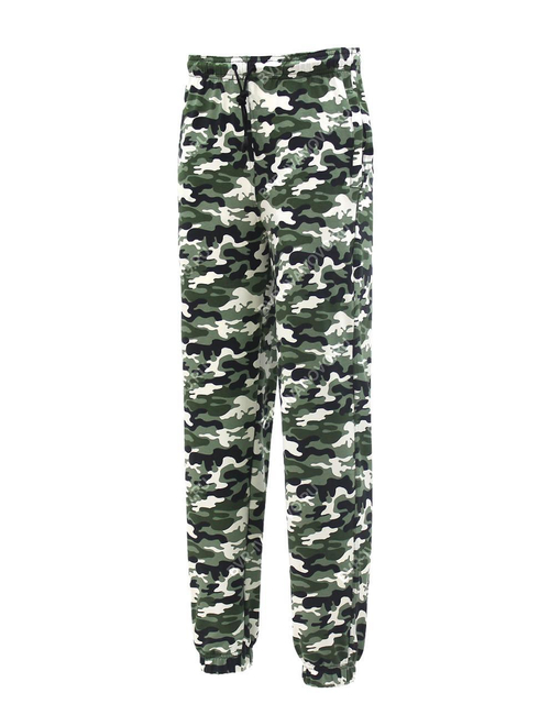 Трико мужское БВР (Футер, бело-зеленый КМФ 4465)