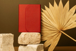 Ежедневник Clappy Mini, недатированный, красный