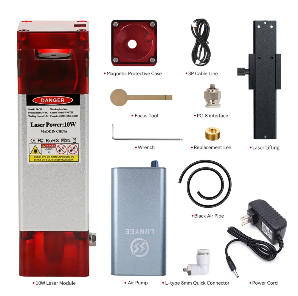 Лазерный гравировальный модуль 80 Вт