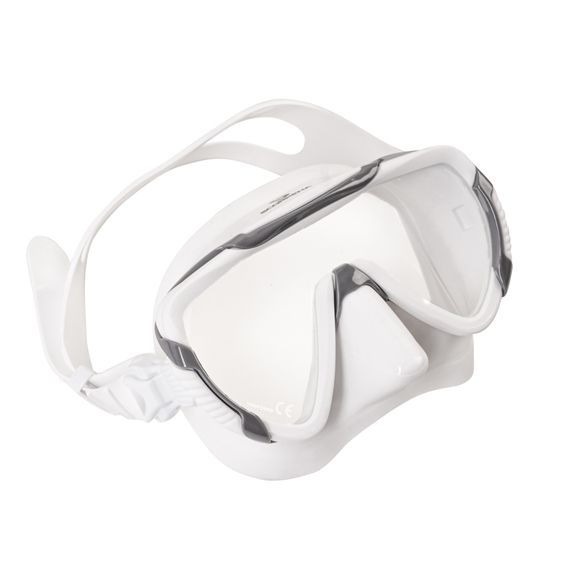 Маска Scorpena Miami бело-серая