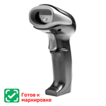 Ручной проводной 2D сканер штрихкодов BD-6530U-P — стабильное считывание 1D и 2D кодов, USB 2.0, в комплекте подставка.