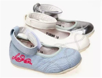 Пинетки дев. Сказка Y10260, р.23. голубой/белый/серебряный