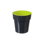 Кашпо ТУБУС 250мм 5л Графитовый 17-460 (комплект 8 шт)