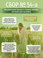 Сбор № 54-а При доброкачественных и злокачественных опухолях (для настойки)