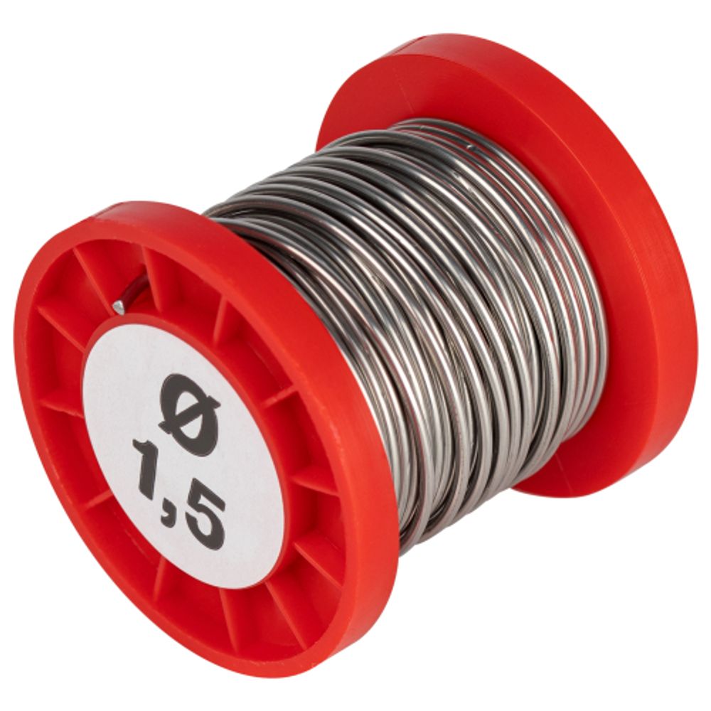 Припой ЭРА для пайки ПОС 61 проволока d 1.5 мм катушка 100 гр | Аксессуары для пайки