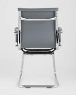 Кресло для посетителей TopChairs Visit серое 2 шт.