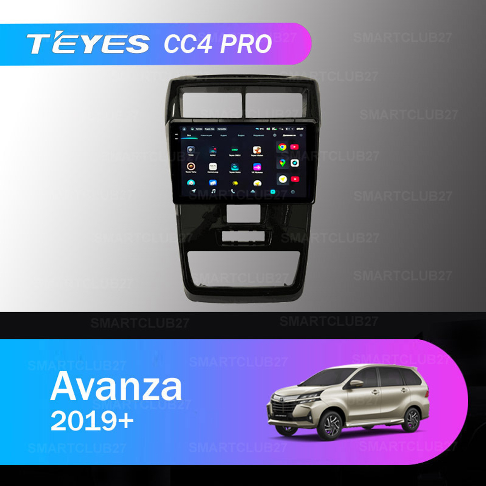 Teyes CC4 Pro 9" для Toyota Avanza 2019+