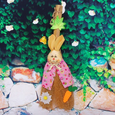 Фигура садовая «Оберег зайка Веня» 37см ДоброСад